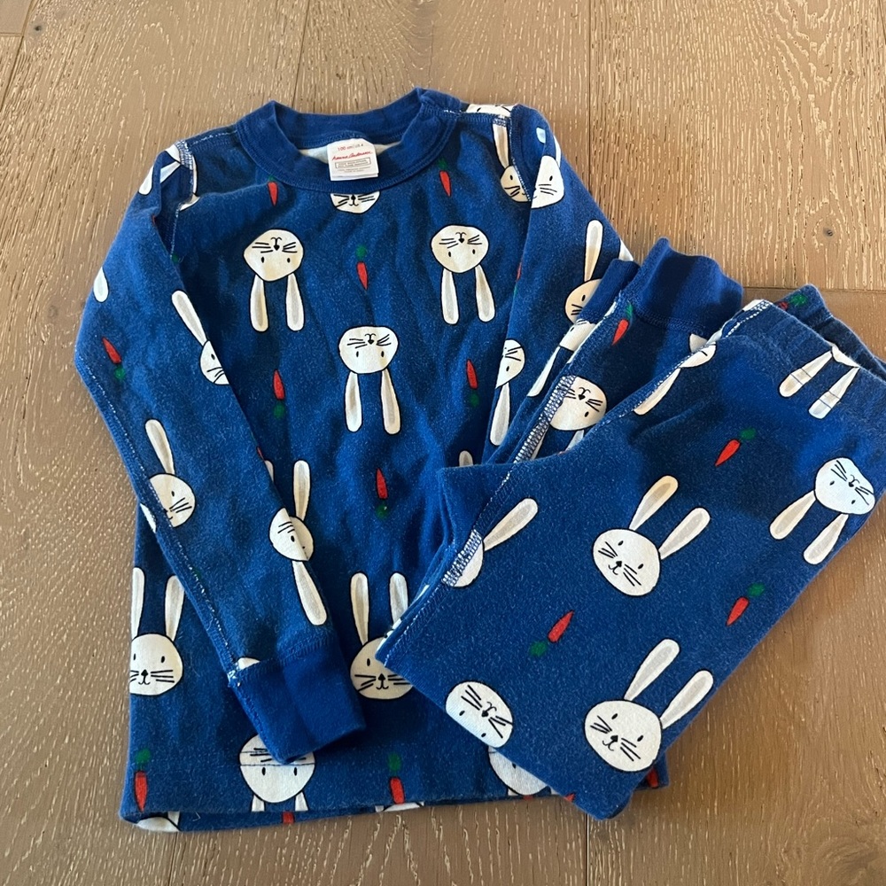 Hanna Andersson, Hanna Andersson Pajamas, Easter Pajamas, Long John Pajamas